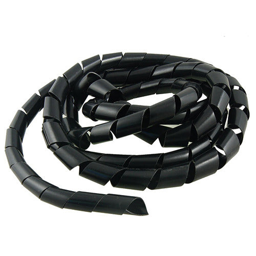 CABLE MANEGMENT SPIRAL 7.5mm - 10mm BLACK
