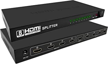 HDMI SPLITTER 1X8 1.4B ULTRA HD 4K