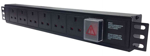 POWER DISTRIBUTION UNIT 6 WAY UK SOCKET IEC20 LEAD