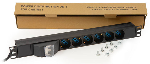 POWER DISTRIBUTION UNIT 8 WAY SCHUKO SOCKET