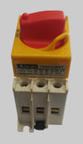 3P SWITCH RED/YEL 11KW/32A