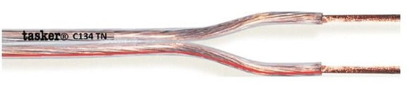 CABLE SPEAKER OFC TRANSPARENT 2x4.0mm AWG11 TASKER