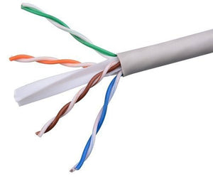 CABLE UTP CCA CAT 6 PVC WHITE 100M MKC