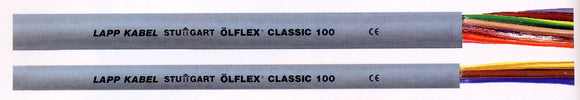 CABLE OLFLEX CLASSIC 100 4Gx6mm 450/750V GREY LAPP