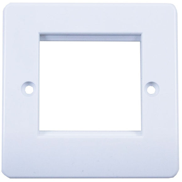 FACE PLATE SINGLE GANG EURO ELITE CONNECTIX