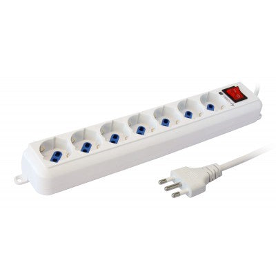 MULTI SCHUKO SOCKET 7 WAY +SW 16A 1.5M