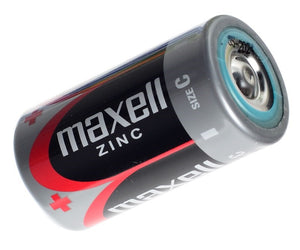 BATTERY EXTRA HEAVY DUTY 1.5V C pkt 2 MAXELL