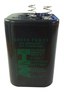 BATTERY 6V  HEAVY DUTY HI-WATT E4R25X