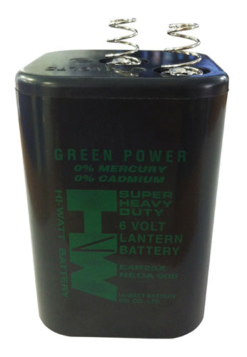 BATTERY 6V  HEAVY DUTY HI-WATT E4R25X