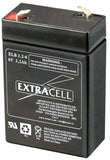 BATTERY LEAD ACID 6V 3.2AMP EXTRACEL L67xW34xH99MM