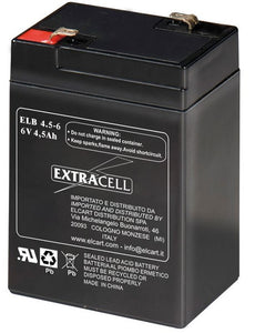 BATTERY LEAD ACID 6V 4.5AH BIGBATT L70xW47xH101MM
