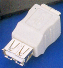 ADAPTOR USB A PLUG - B SOCKET
