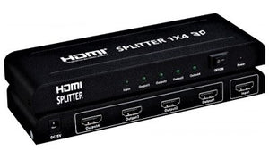 HDMI SPLITTER 1X4 1.4b FULL HD 1080P / 60hz 3D