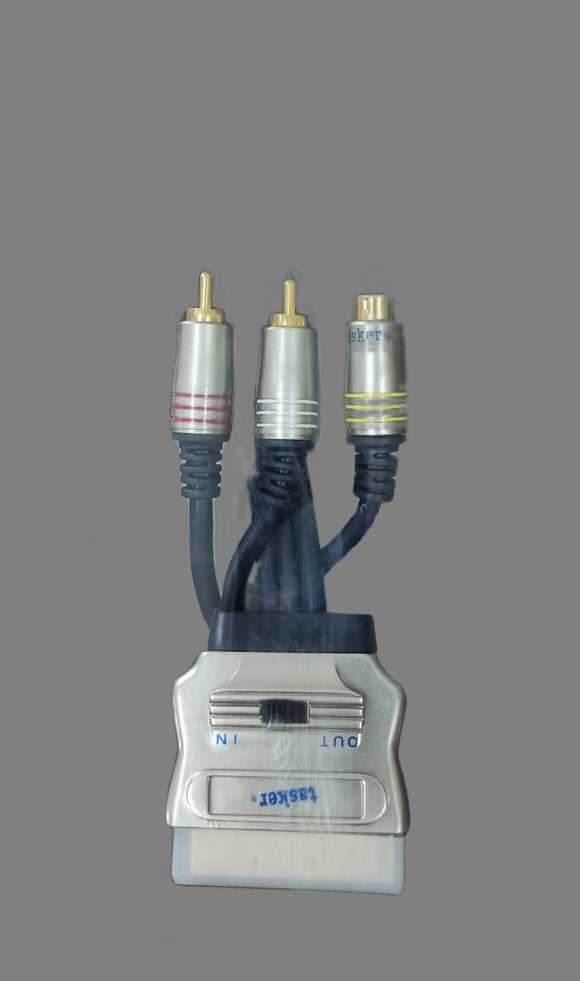 LEAD SCART-2xRCA+SVHS 1.5M