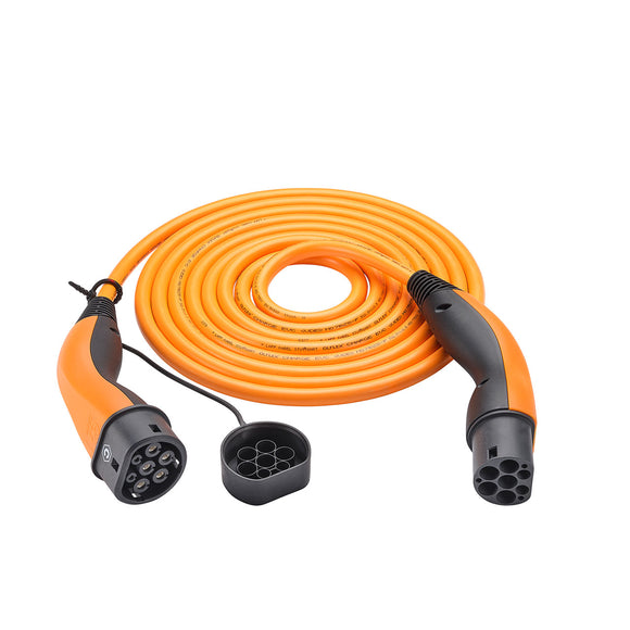 HELIX CHARGING CABLE TYPE 2 (22kW) 5M ORANGE