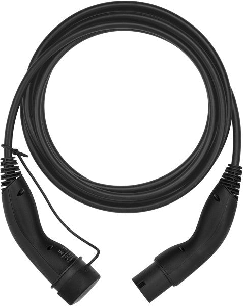 STANDARD CHARGING CABLE TYPE 2 (7.4kW) 5M BLACK
