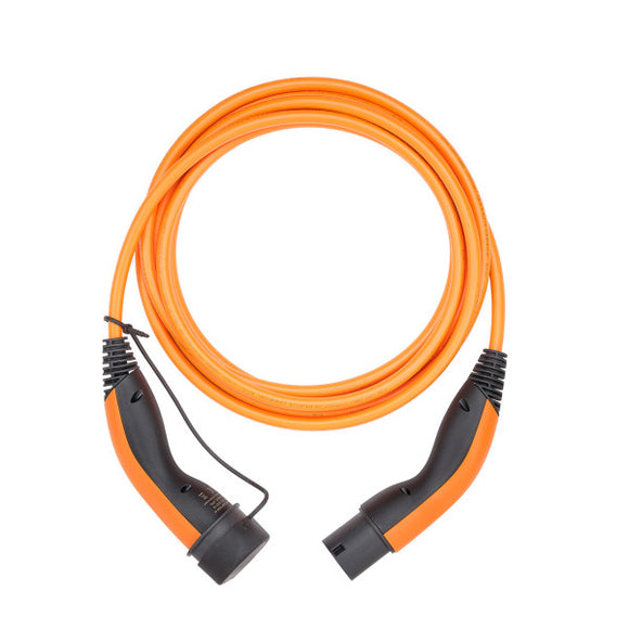 STANDARD CHARGING CABLE TYPE 2 (22kW) 5M ORANGE