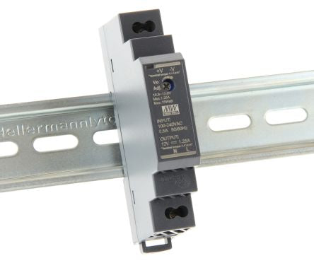 POWER SUPPLY SW. MODE 24V DC 0.63A 15W DIN RAIL MW