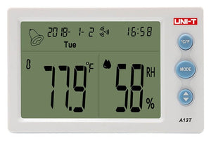 DIGITAL TEMPERATURE & HUMIDITY METER UNI-T