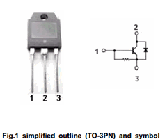 TRANSISTOR  BU 2520D