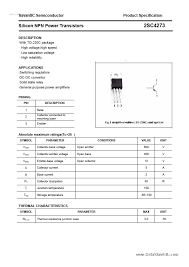 TRANSISTOR  2SC 4273