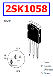 TRANSISTOR  2SK 1058