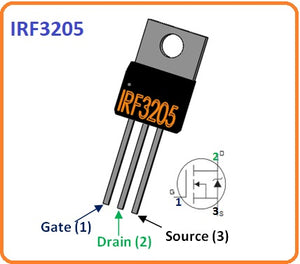 TRANSISTOR IRF 3205 MOSFET