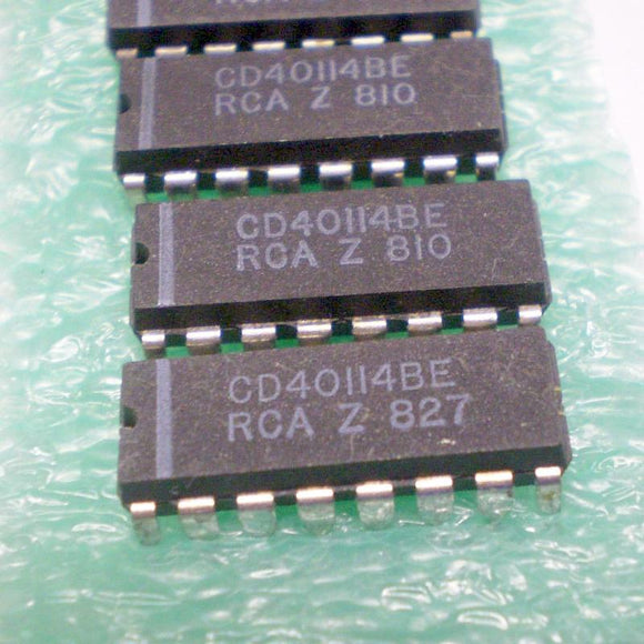 CMOS  HCF40114 BE