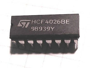 CMOS  HCF4026 BE