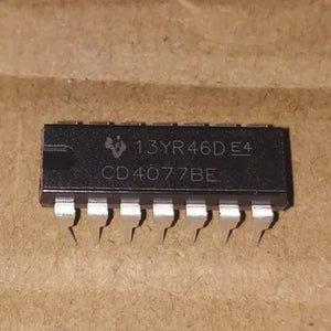 CMOS  HCF4077 BE