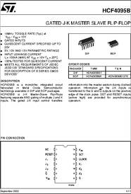 CMOS  HCF4095 BE