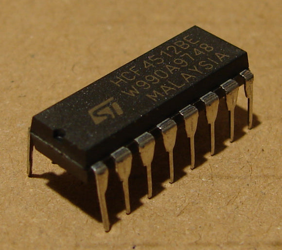 CMOS  HCF4512 BE