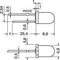 LED RED 5MM