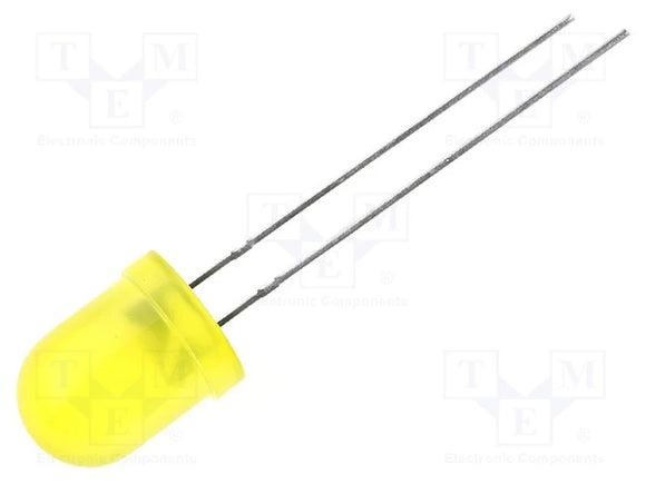 LED YELLOW  8mm