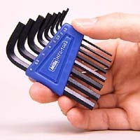 HEX KEY SET OF 8 BLACK FINISH MILLS