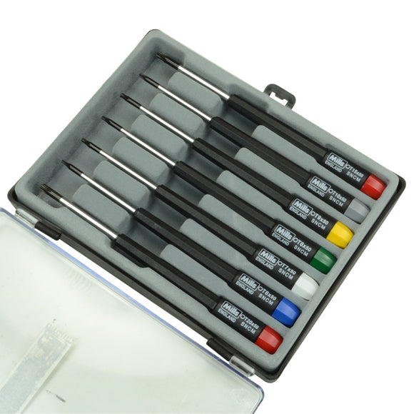 SCREWDRIVER TORX SET 7PCS T6-T20 MILLS