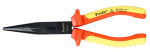 SNIPE NOSE PLIER INSULATED 1000V 200mm Pro'sKit