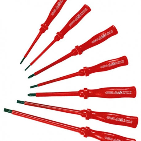 SCREWDRIVER SET OF 7 PCS INSULATED 1000V