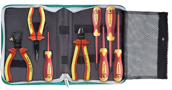 TOOL KIT PLIERS & SCREWDRIVER 1000V