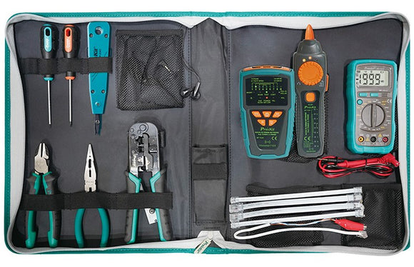 TOOL KIT TELECOM & NETWORKING Pro'sKit – G&E Electronics Ltd