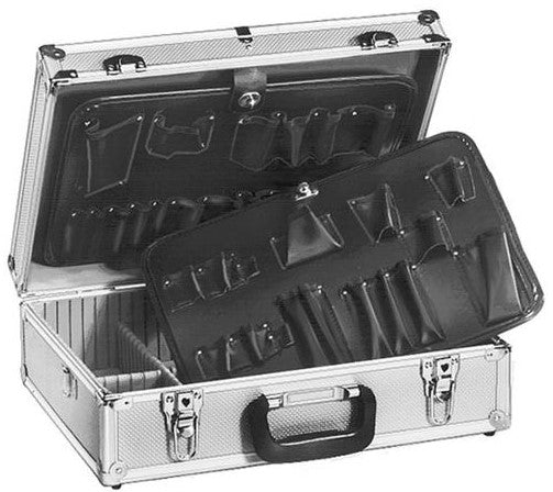 TOOL CASE ALUMINIUM SILVER L458xW330xH150mm