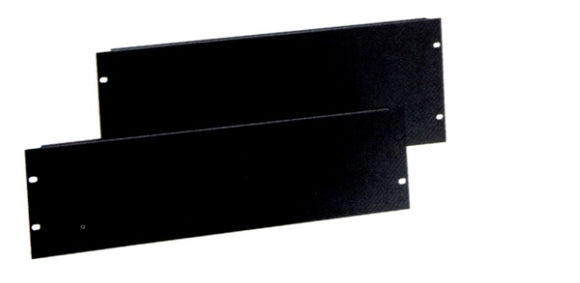 BLANK PLATE PANEL 19'' BLACK 6U