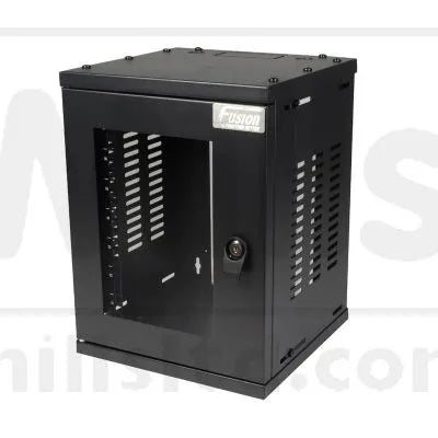 ENCLOSURE W/MOUNTING 10 8U 310x300mm BLACK FUSION