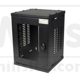 ENCLOSURE W/MOUNTING 10 8U 310x300mm BLACK FUSION"