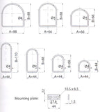 CABLE MANAGEMENT CLAMP 66x88mm