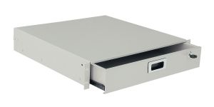 DRAWER FOR DOCUMENT GREY 19'' 2U d465mm ZPAS