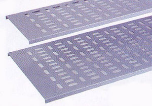 CABLE MANAGEMENT TRAY 27U 150mm PERFORATED BLACK