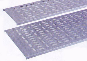 CABLE MANAGEMENT TRAY 27U 150mm PERFORATED BLACK