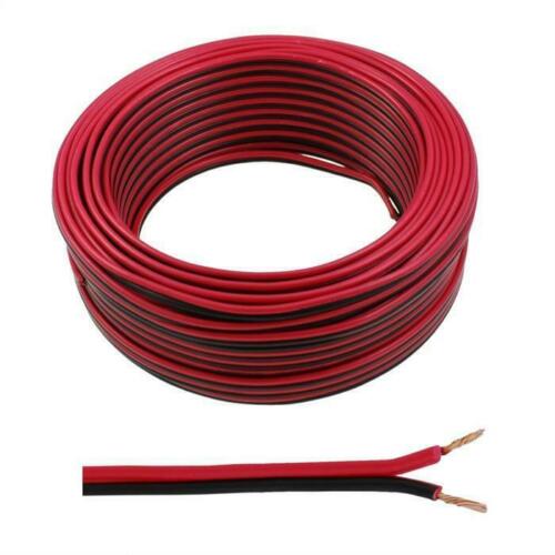 CABLE SPEAKER CCA 2x1.0MM RED/BLACK