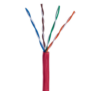 CABLE UTP Cu CAT 5e LSZH RED 305M FUSION